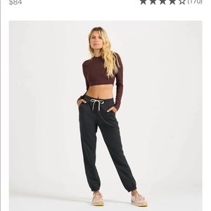 Vuori Laguna Lounge Pants charcoal small